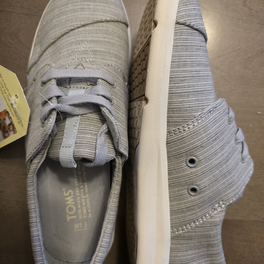 TOMS Gray Casual Sneakers